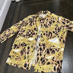 Versace button down